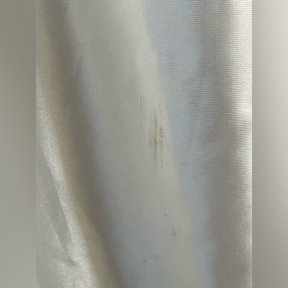 Vintage White Angel Halloween Costume Dress Tulle Trim | Child 90s Disguise Inc - Picture 7 of 7